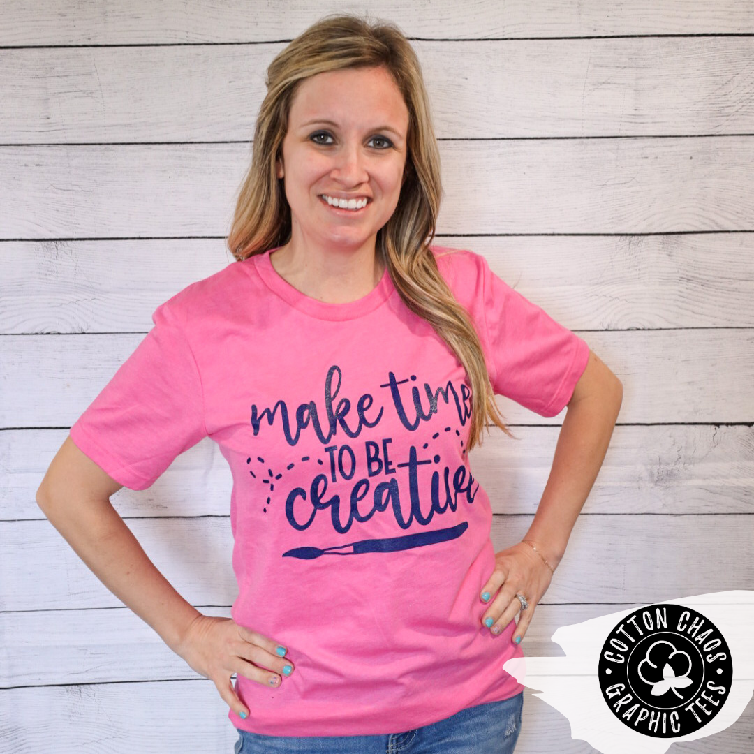 Make Time to be Creative Graphic Tee