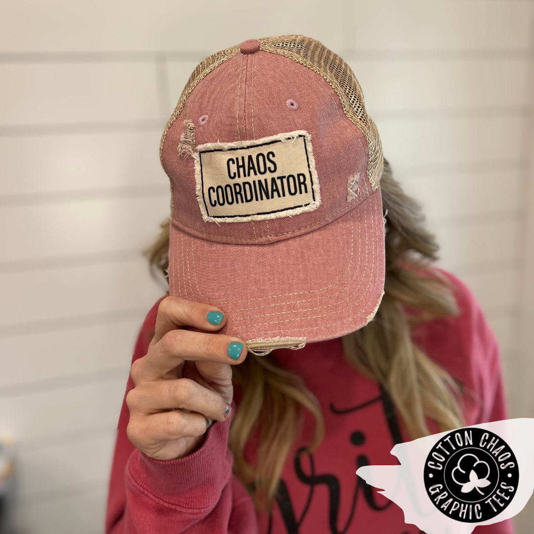 Chaos Coordinator Distressed Hat